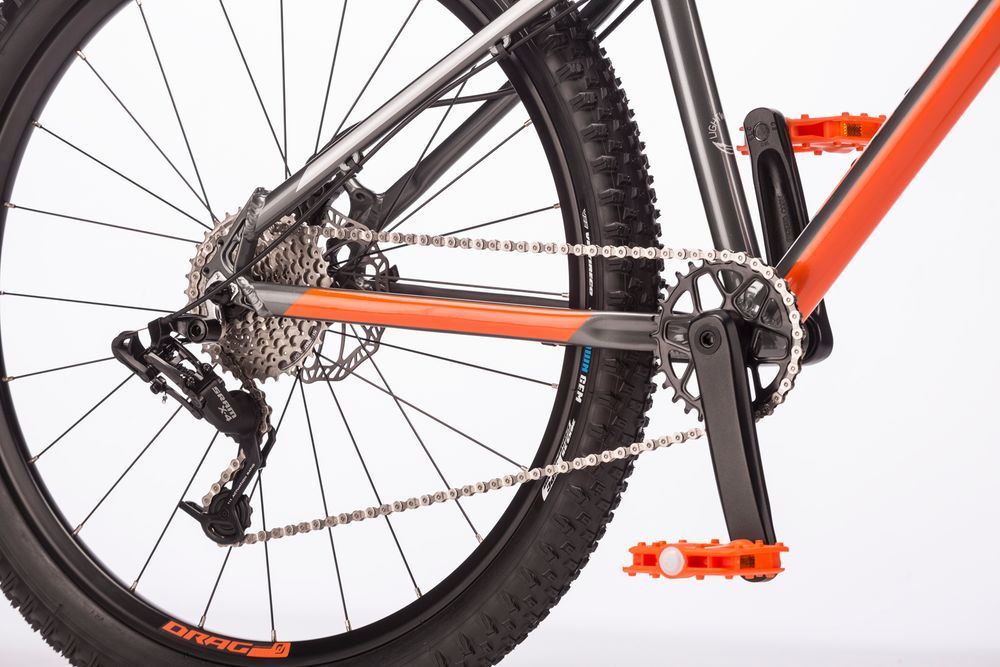 Велосипед DRAG 26 Badger Race серый/оранжевый 01001736 фото у BIKE MARKET