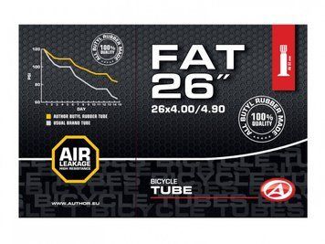 Камера AUTHOR AT-MTB-26" FAT AV32 26x4.00-4.90 (Чорний) 37226011 фото у BIKE MARKET