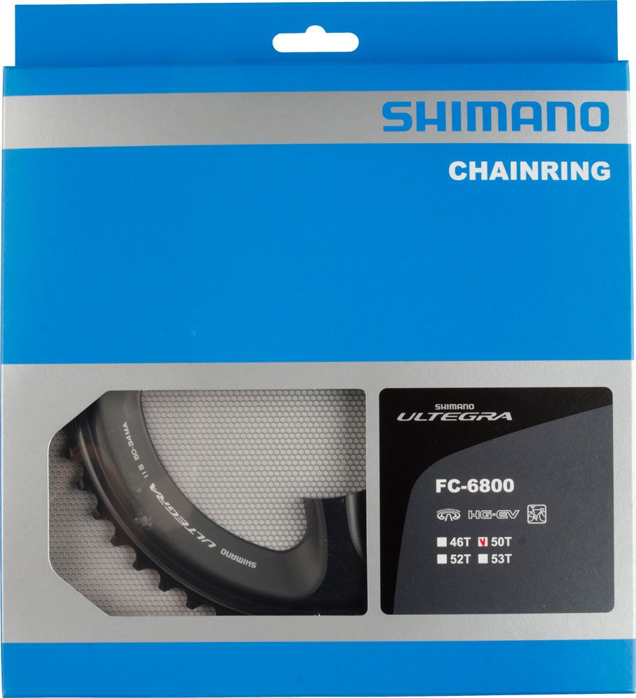 Зірка шатунів Shimano FC-6800 ULTEGRA 50зуб. для 50-34 11-швидк Y1P498060 фото у BIKE MARKET
