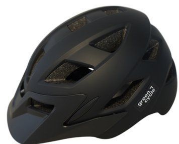 Шлем детский Green Cycle ONYX размер 52-56см черный HEL-81-15 фото у BIKE MARKET