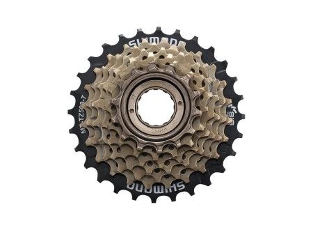 Зірки задні з тріскачкою SHIMANO MF-TZ500-7 14-28 7-зі OEM AMFTZ5007428 фото у BIKE MARKET