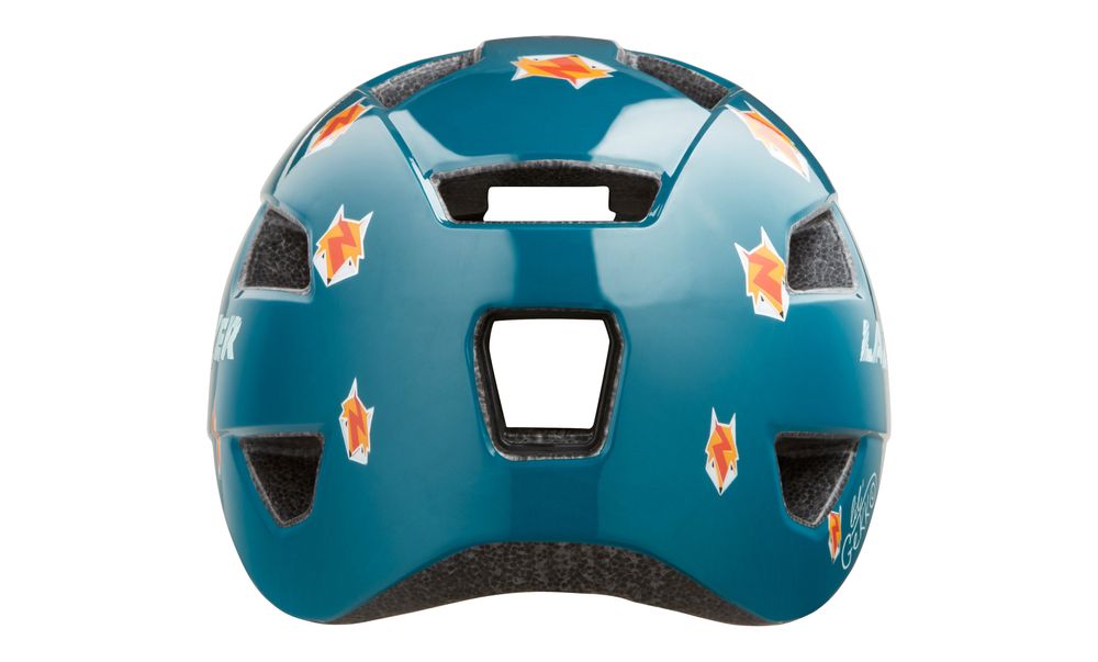 Шлем LAZER Lil Gekko размер Unisize Синий с лисами 3716120 фото у BIKE MARKET