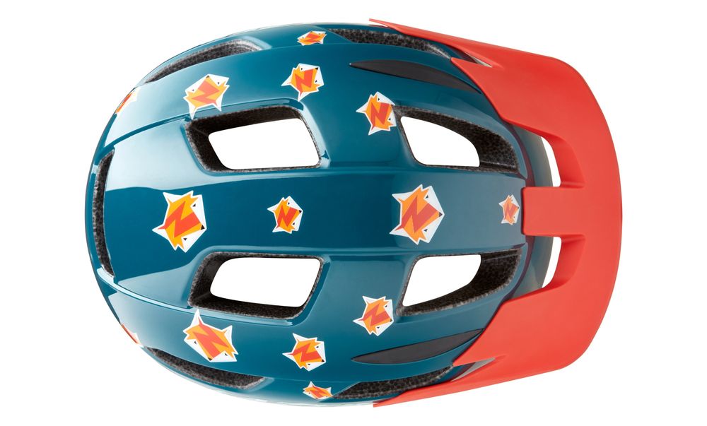 Шлем LAZER Lil Gekko размер Unisize Синий с лисами 3716120 фото у BIKE MARKET