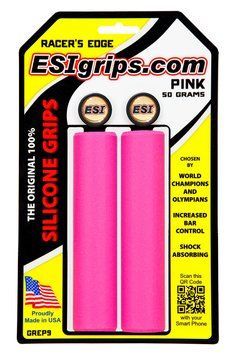 Грипсы ESI Racer&s Edge Pink (розовые) GREP9 фото у BIKE MARKET