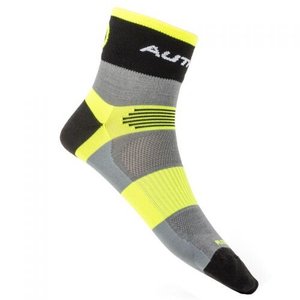 Шкарпетки Author XC, розмір M 39-42, колір: неоново жовтий / сірки / чорний 7200152 фото у BIKE MARKET