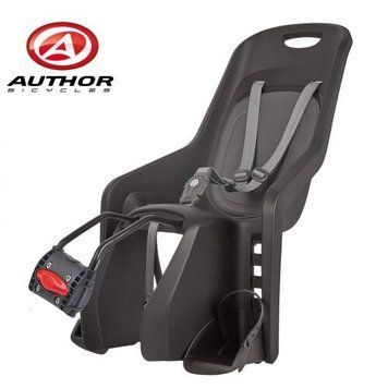 Сиденье детское AUTHOR Bubbly Maxi FF X8 (Черный/Серый) 16240254 фото у BIKE MARKET