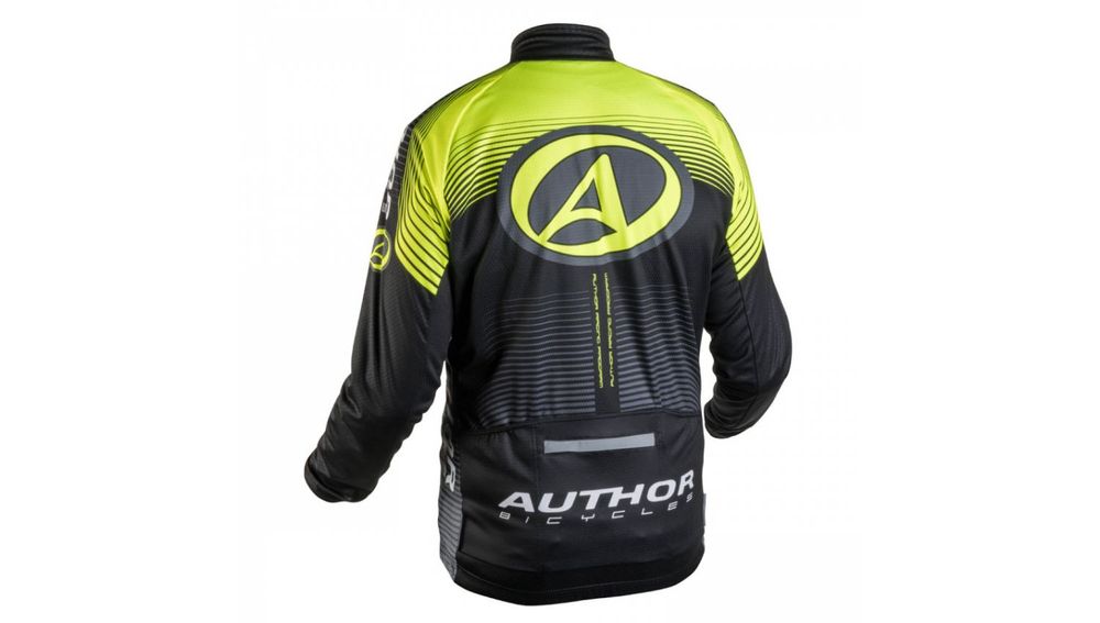 Куртка Author FlowPro X7 ARP, розмір L, неоново жовта/чорна 7057472 фото у BIKE MARKET