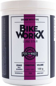 Густа змазка BikeWorkX Lube Star White банка 1 кг. LUBEW/1 фото у BIKE MARKET