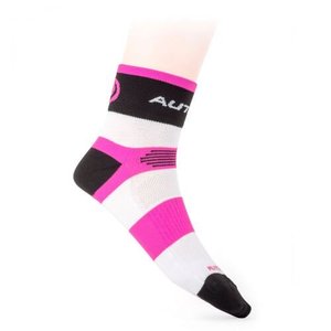 Шкарпетки жіночі Author XC, розмір M 39-42, колір: рожево / біло / чорний 7200157 фото у BIKE MARKET