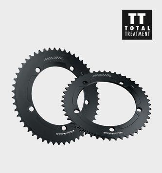 Звезда Miche Advanced Pista Chainring 46T 1/8", BCD 144 CGPALB4446B00 фото у BIKE MARKET