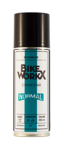 Мастило для ланцюга BikeWorkX Chain Star "normal" спрей 200 мл. CHAINN/200 фото у BIKE MARKET