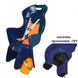 Крісло дитяче ABS-Boodie, CFS, синьо помаранчеве, для установки на багажник 16240190 фото у BIKE MARKET
