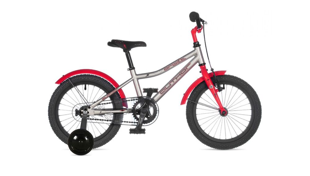 Велосипед AUTHOR (2021) Orbit II 16", рама 9", серый/красный 2021004 фото у BIKE MARKET
