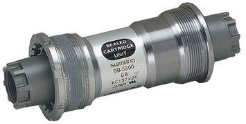 Каретка Shimano 105, BB-5500, OCTALINK BSA 68x109,5мм, без болтів EBB5500B09 фото у BIKE MARKET