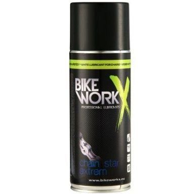Смазка для цепи BikeWorkX Chain Star Extreme спрей 400 мл. CHAINE/400 фото у BIKE MARKET